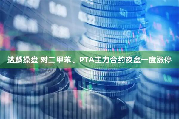 达麟操盘 对二甲苯、PTA主力合约夜盘一度涨停